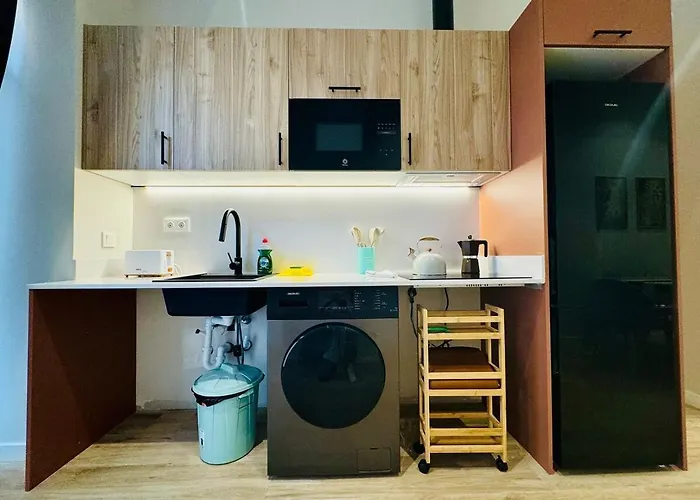 公寓 Modern With Style Near Center
